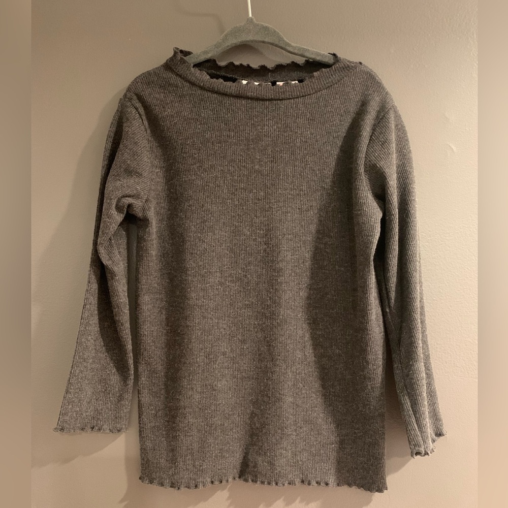 Zara ribbed top size 4-5 years